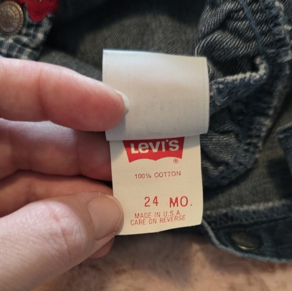 Vintage Levi's Denim Siblings Set - Picture 5 of 6